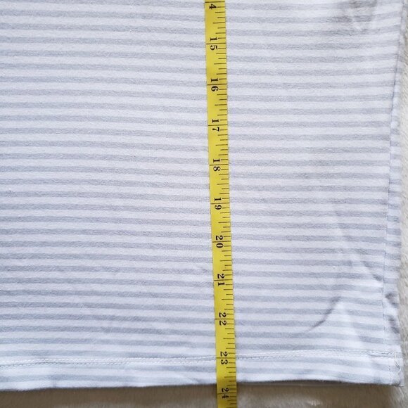 Rae Dunn Adventure Awaits Berkeley Hoodie Sweatshirt Striped Pullover Size Small - Picture 9 of 9